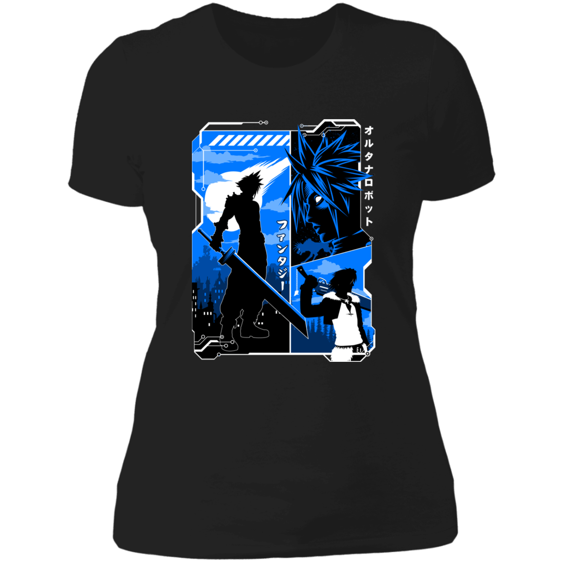 T-Shirts Black / X-Small Fantasy Manga Women's Premium T-Shirt