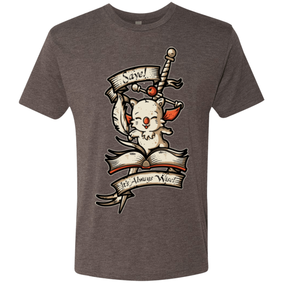 T-Shirts Macchiato / Small FANTASY SAVE POINT Men's Triblend T-Shirt