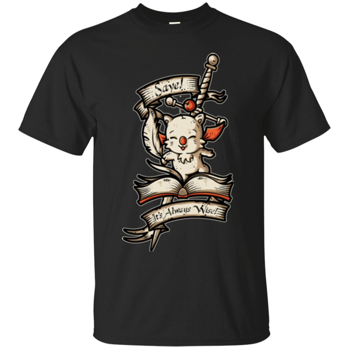 T-Shirts Black / Small FANTASY SAVE POINT T-Shirt