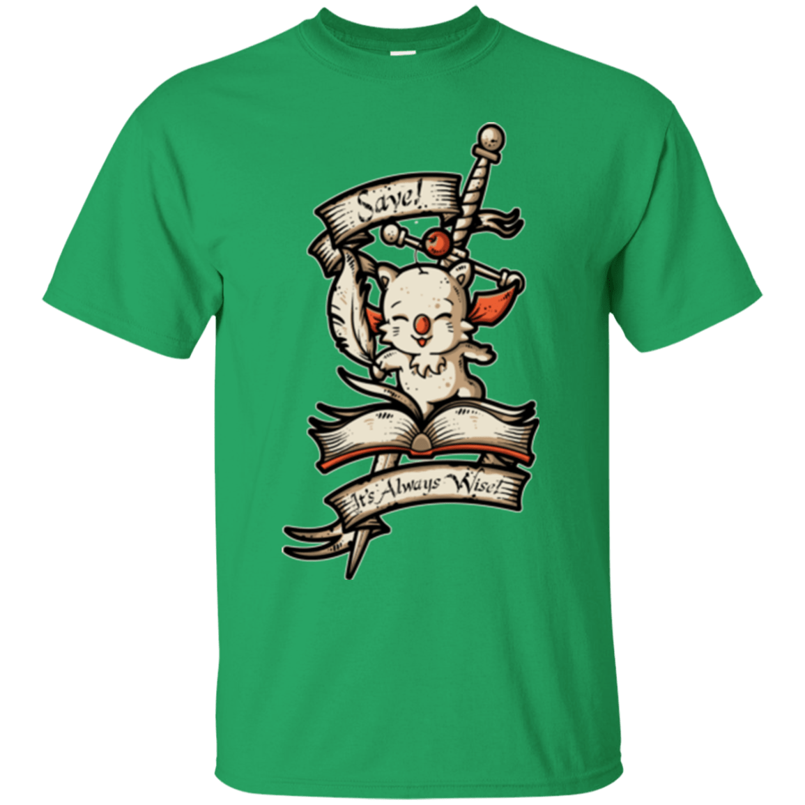 T-Shirts Irish Green / Small FANTASY SAVE POINT T-Shirt