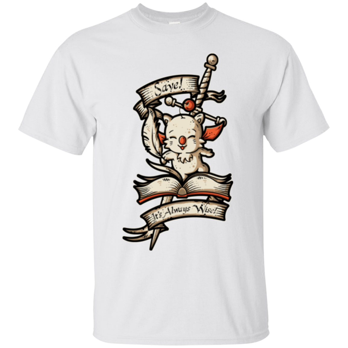 T-Shirts White / Small FANTASY SAVE POINT T-Shirt