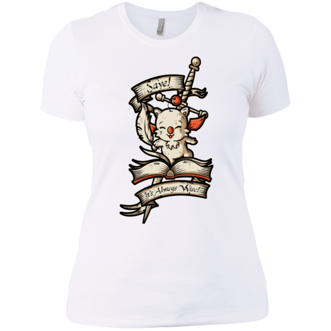 T-Shirts White / X-Small FANTASY SAVE POINT Women's Premium T-Shirt