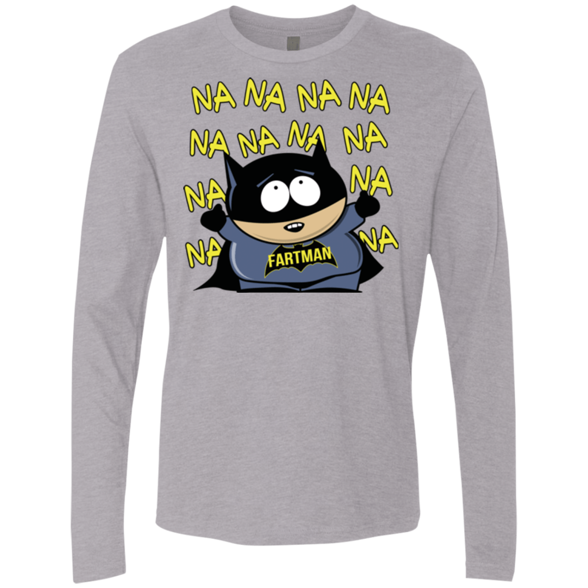 T-Shirts Heather Grey / Small Fartman Men's Premium Long Sleeve
