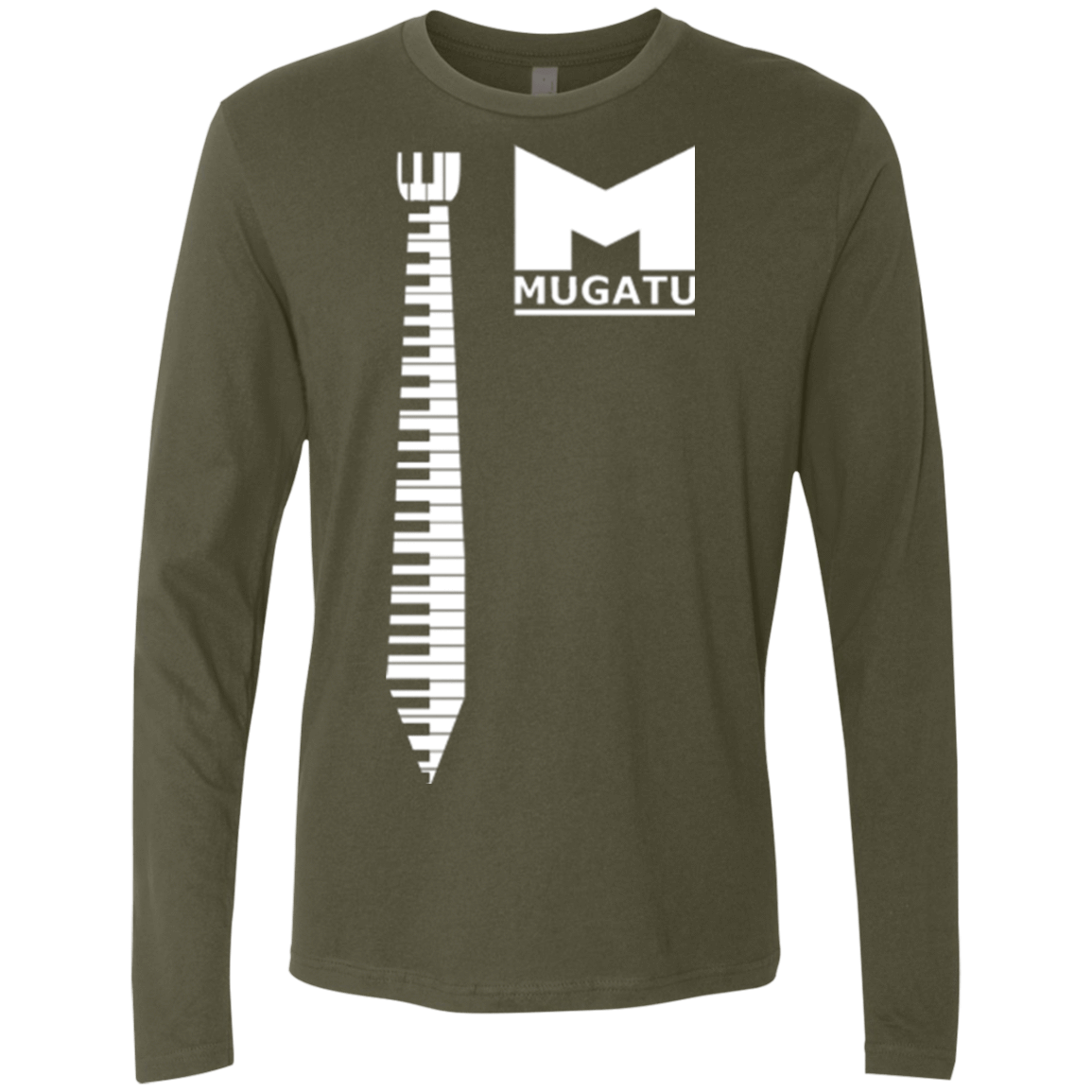 T-Shirts Military Green / Small Fashion Victim Men's Premium Long Sleeve