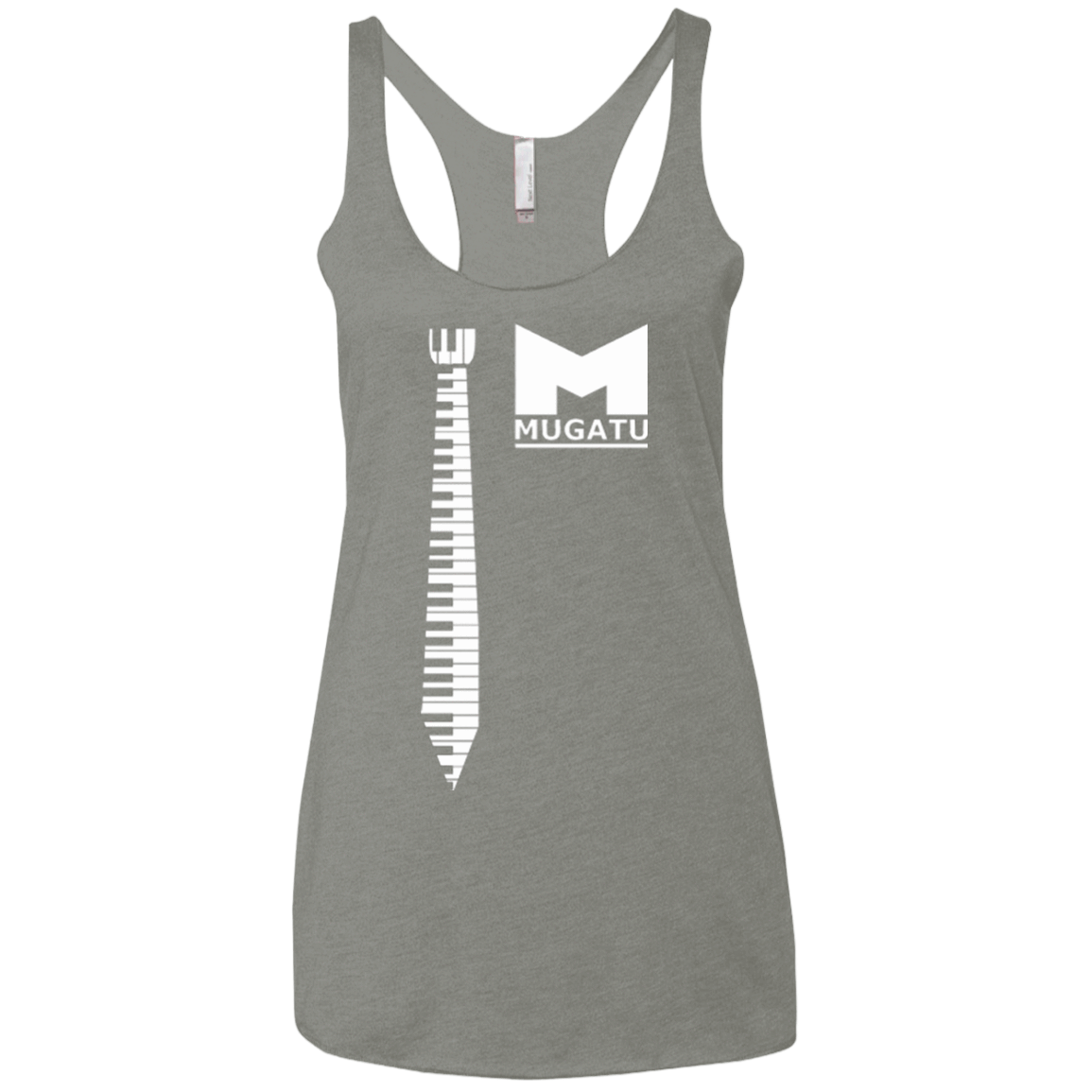 T-Shirts Venetian Grey / X-Small Fashion Victim Women's Triblend Racerback Tank