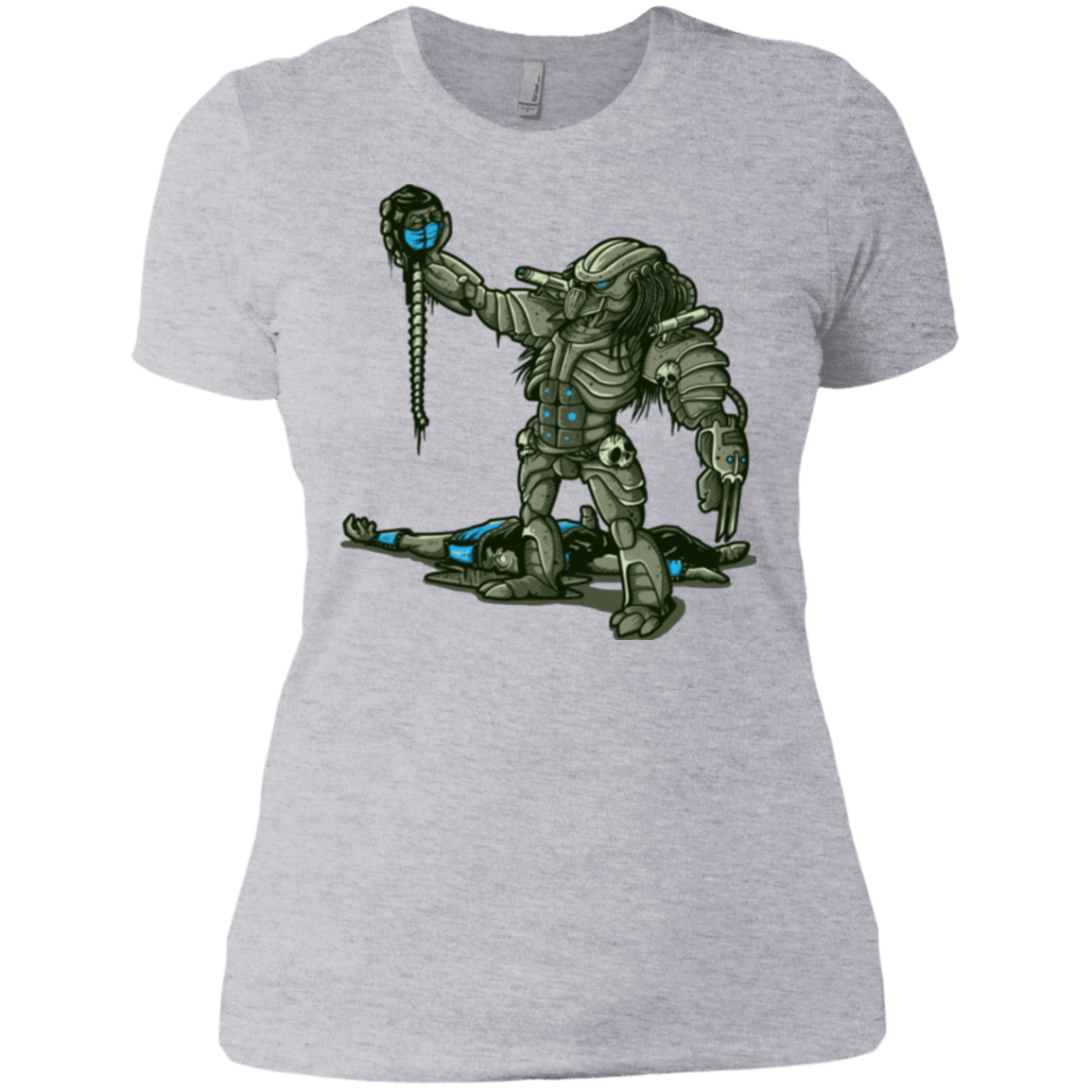 T-Shirts Heather Grey / X-Small Fatality Women's Premium T-Shirt
