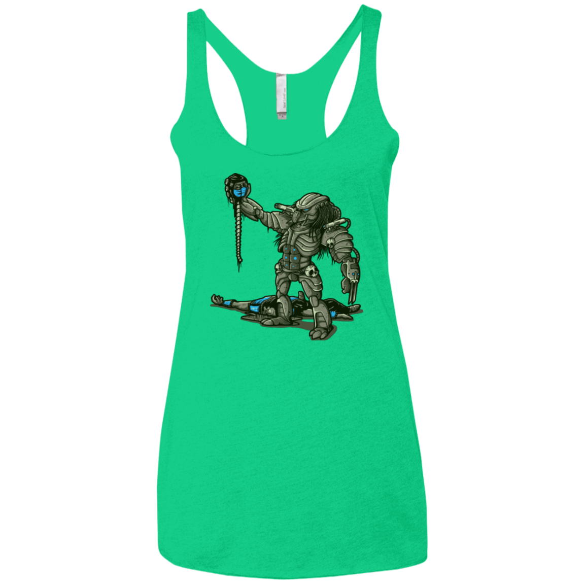 T-Shirts Envy / X-Small Fatality Women's Triblend Racerback Tank