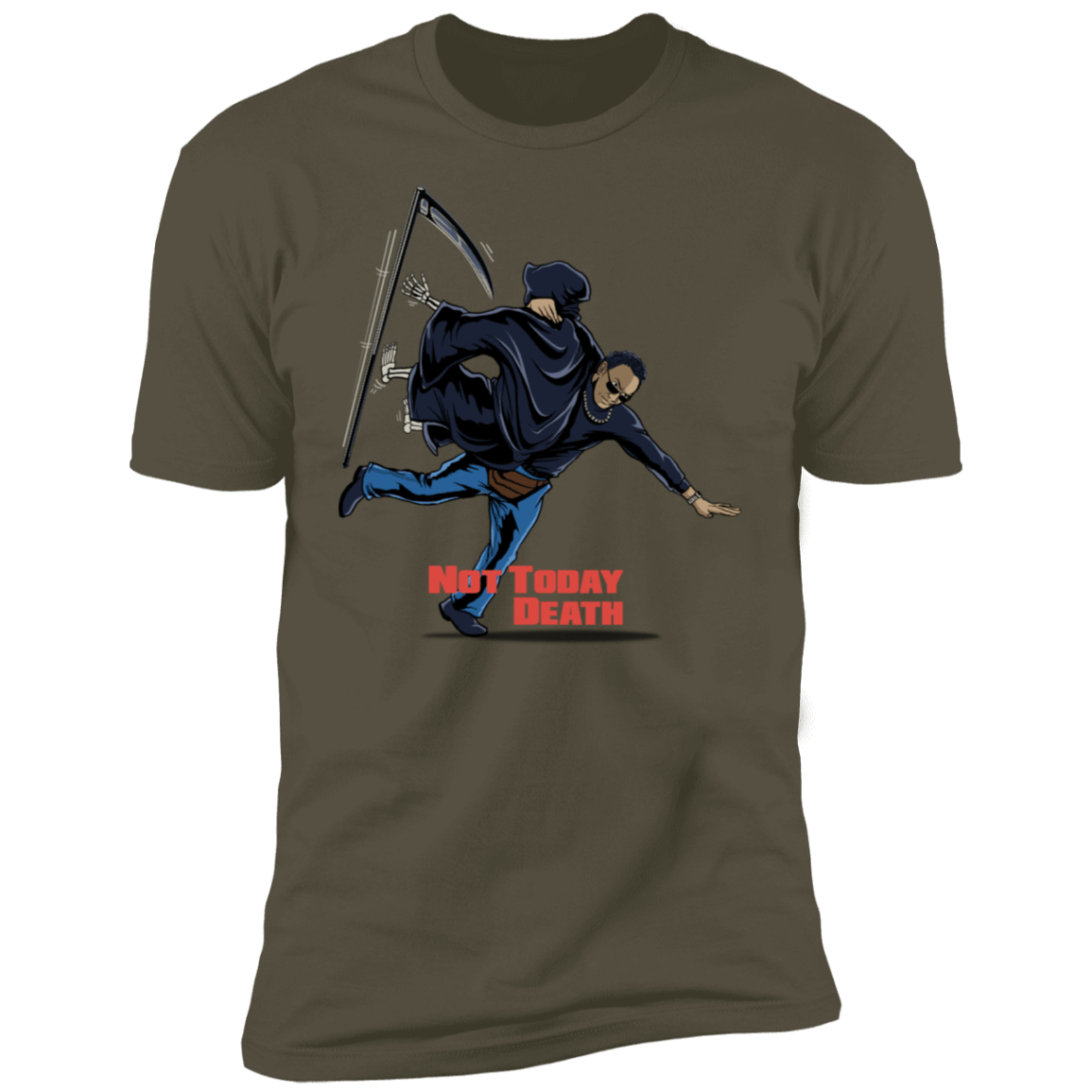 T-Shirts Military Green / S Fate Counter Men's Premium T-Shirt