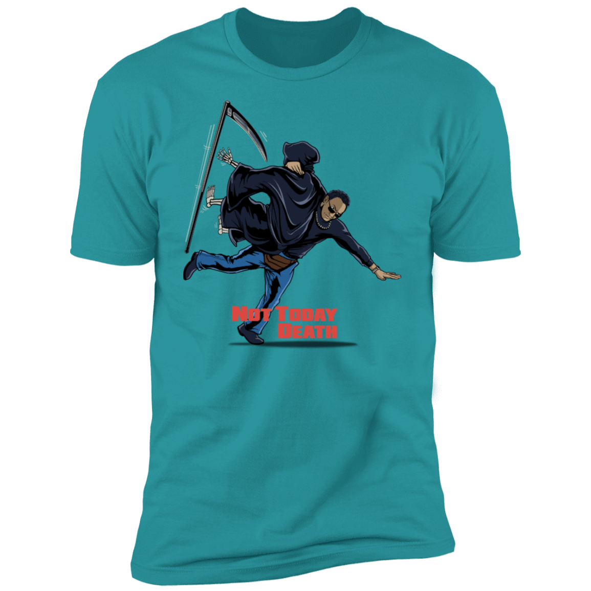 T-Shirts Tahiti Blue / S Fate Counter Men's Premium T-Shirt