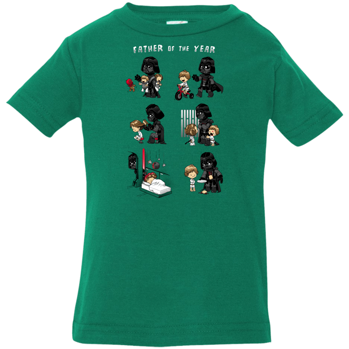 T-Shirts Kelly / 6 Months Father of the year Infant Premium T-Shirt