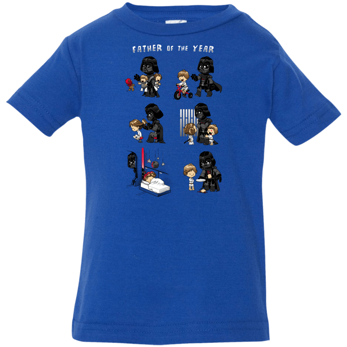 T-Shirts Royal / 6 Months Father of the year Infant Premium T-Shirt