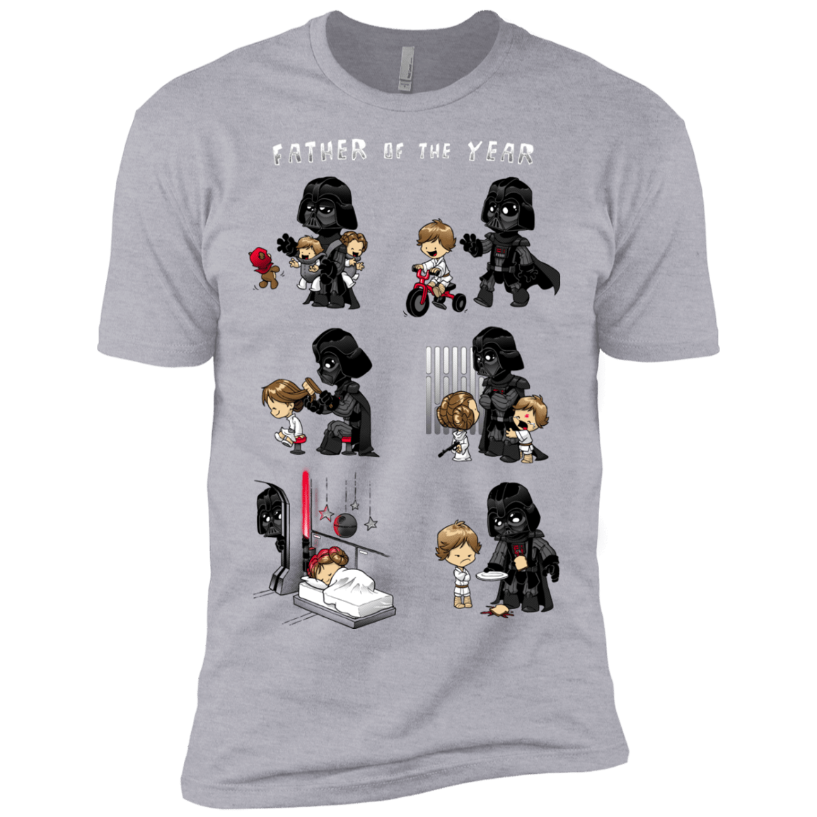 T-Shirts Heather Grey / X-Small Father of the year Men's Premium T-Shirt