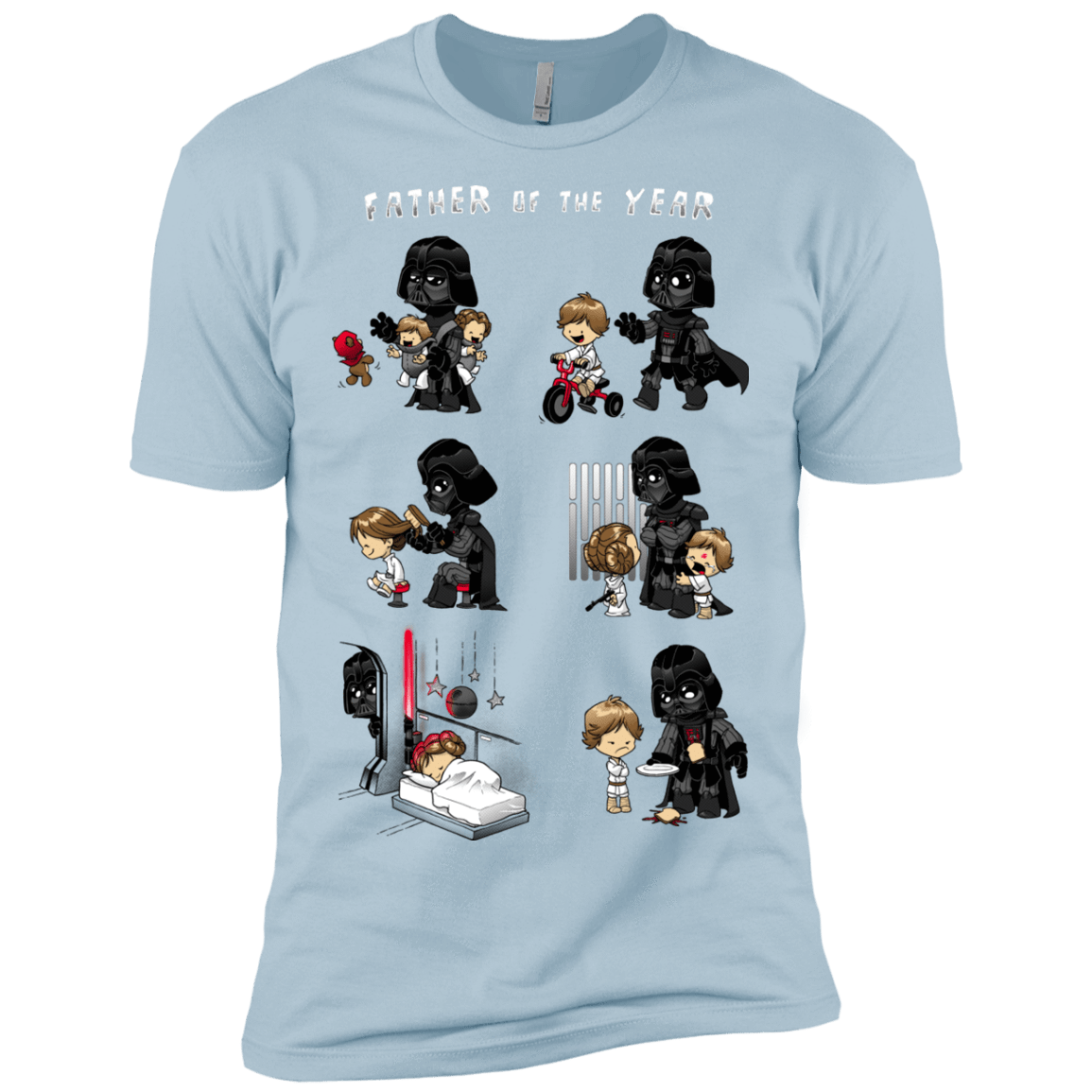 T-Shirts Light Blue / X-Small Father of the year Men's Premium T-Shirt