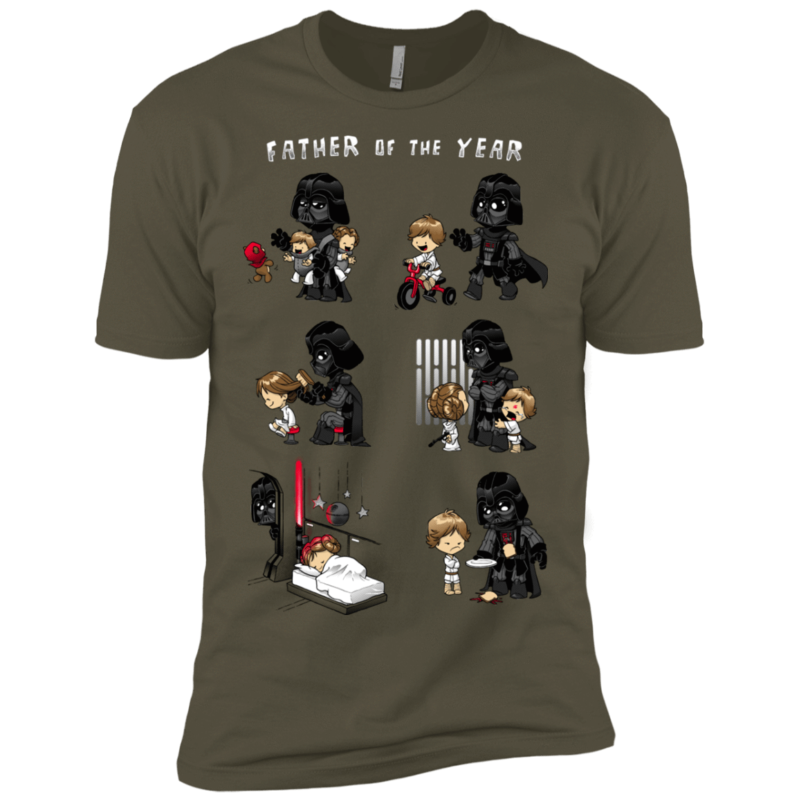 T-Shirts Military Green / X-Small Father of the year Men's Premium T-Shirt