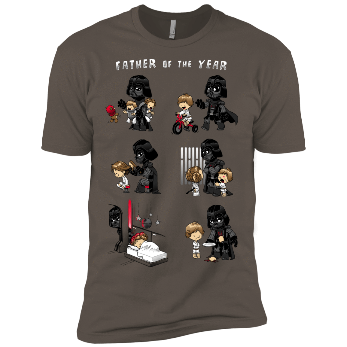 T-Shirts Warm Grey / X-Small Father of the year Men's Premium T-Shirt