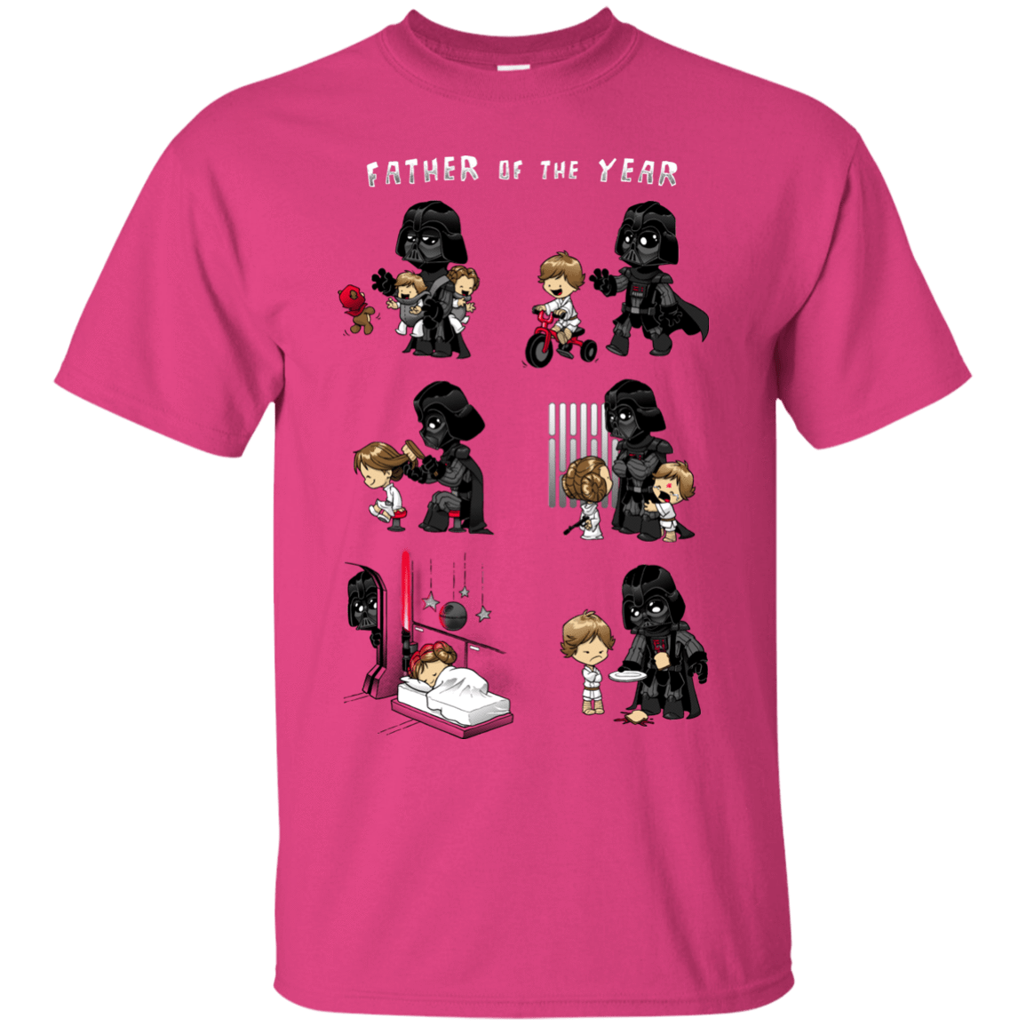 T-Shirts Heliconia / Small Father of the year T-Shirt