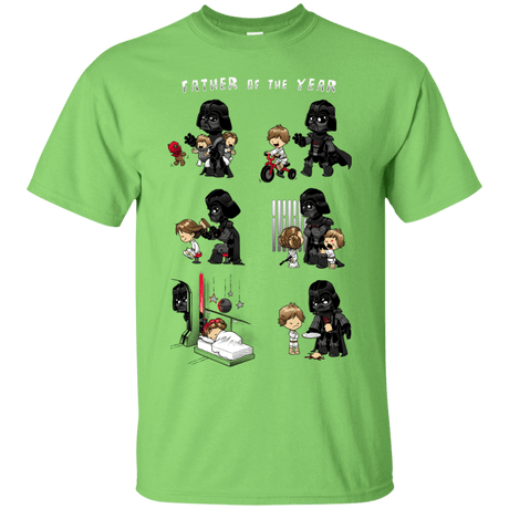 T-Shirts Lime / Small Father of the year T-Shirt