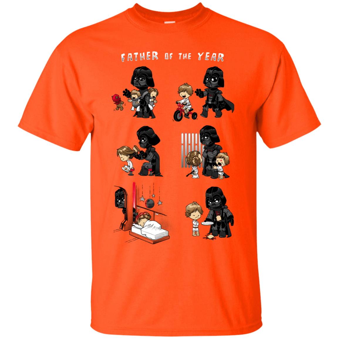 T-Shirts Orange / Small Father of the year T-Shirt