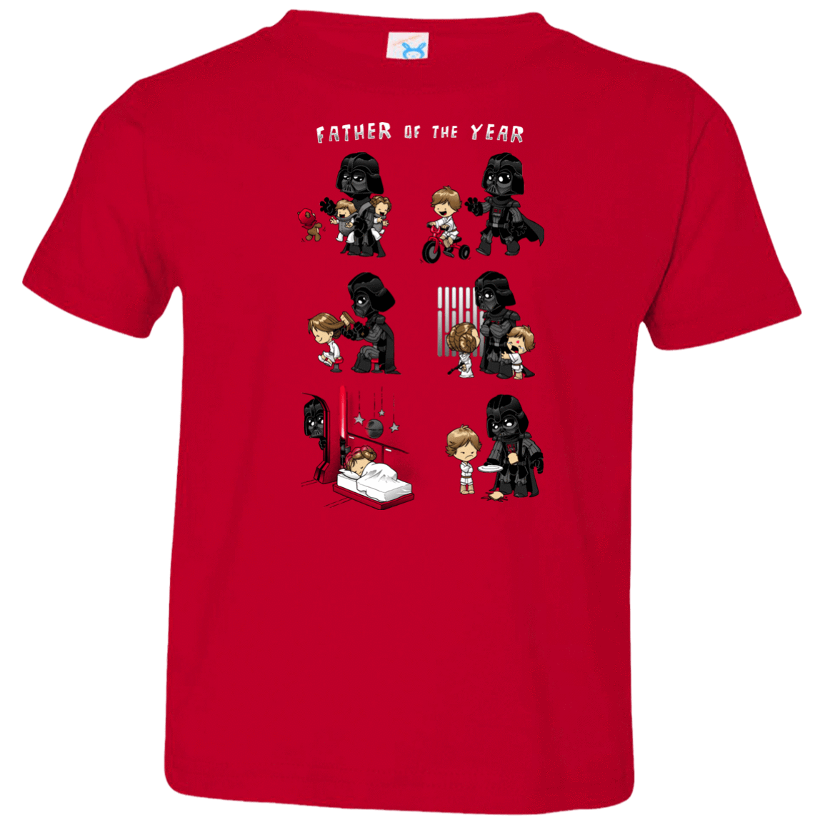 T-Shirts Red / 2T Father of the year Toddler Premium T-Shirt