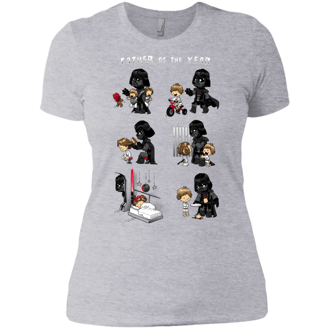 T-Shirts Heather Grey / X-Small Father of the year Women's Premium T-Shirt