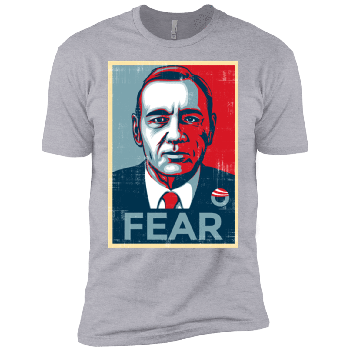 T-Shirts Heather Grey / YXS fear Boys Premium T-Shirt
