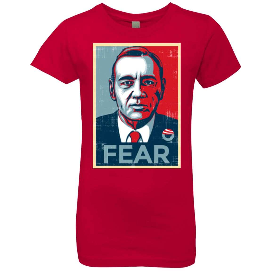T-Shirts Red / YXS fear Girls Premium T-Shirt
