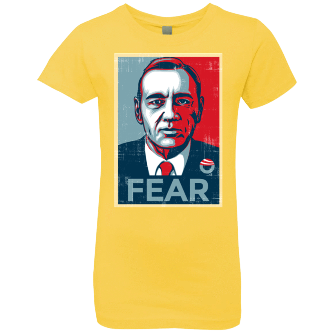T-Shirts Vibrant Yellow / YXS fear Girls Premium T-Shirt