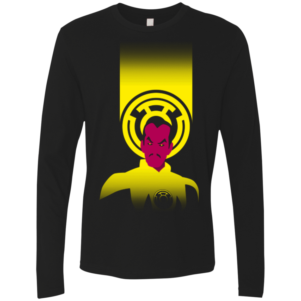 T-Shirts Black / Small Fear Men's Premium Long Sleeve