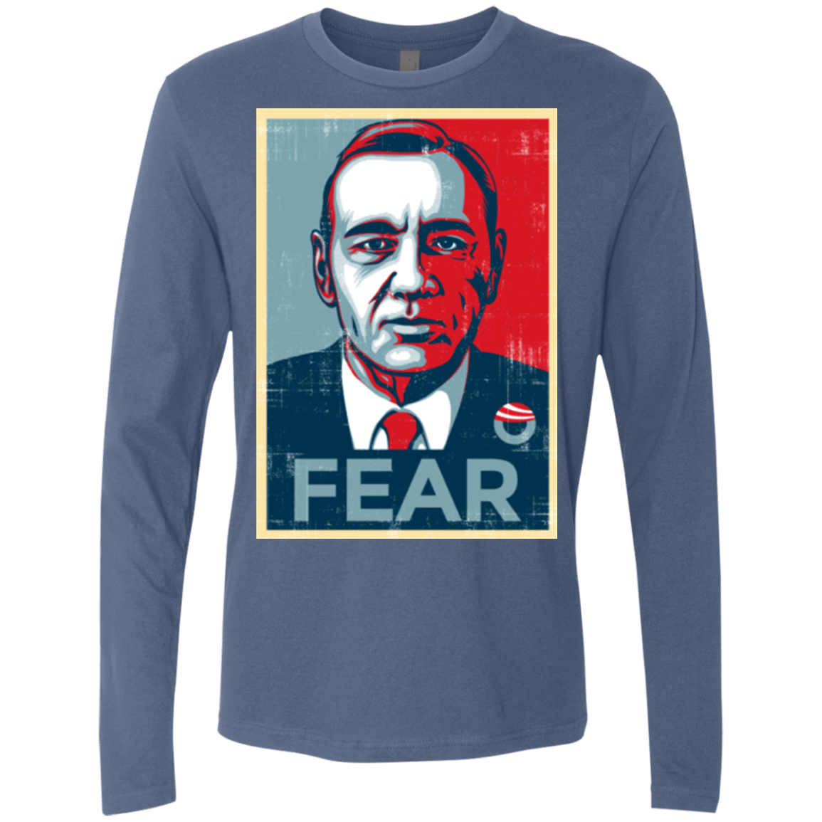 T-Shirts Indigo / Small fear Men's Premium Long Sleeve