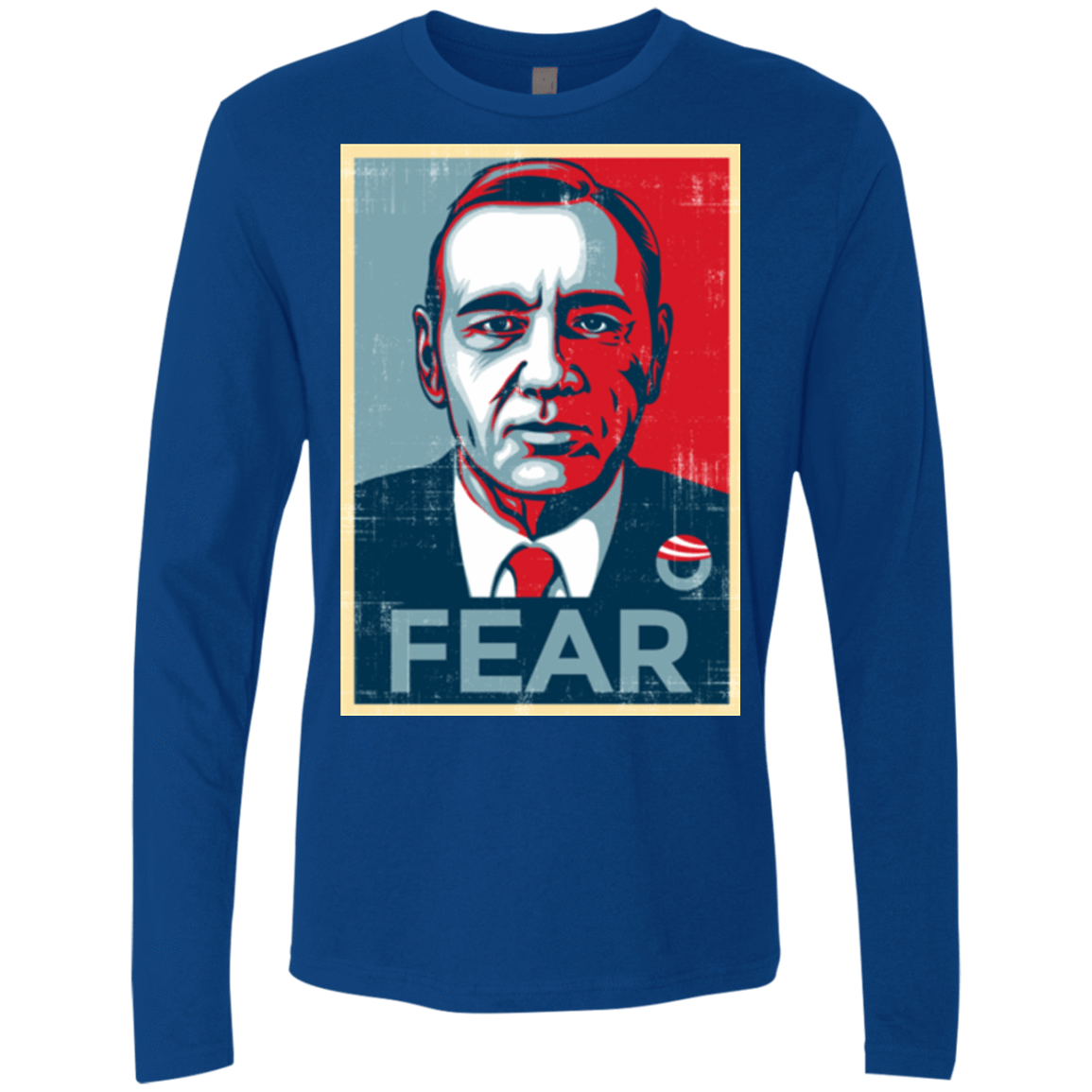T-Shirts Royal / Small fear Men's Premium Long Sleeve