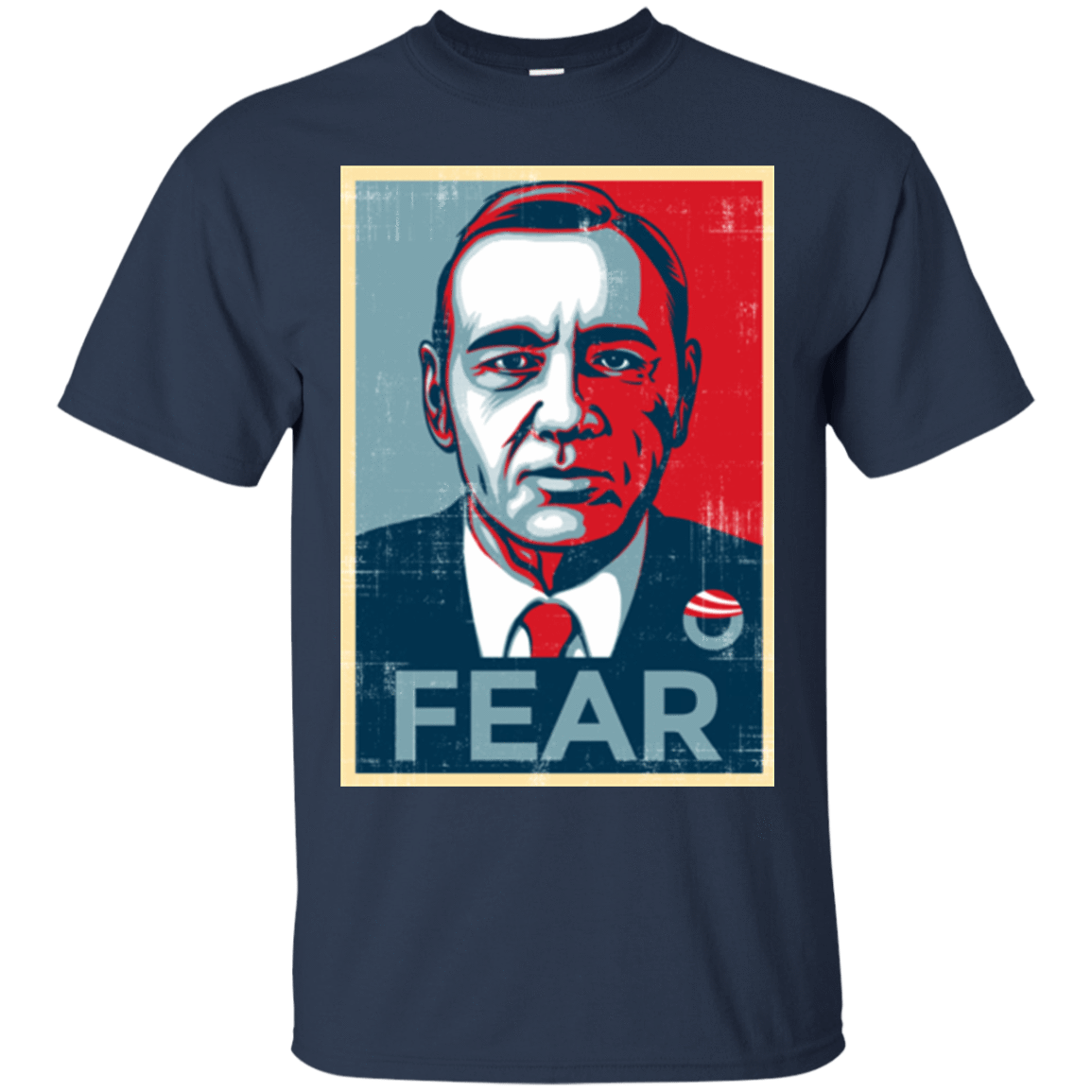 T-Shirts Navy / Small Fear T-Shirt