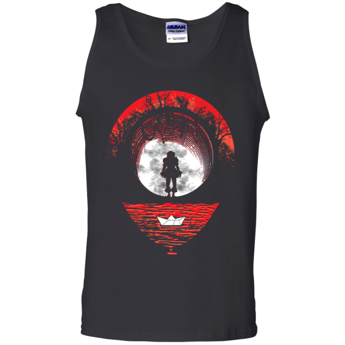 T-Shirts Black / S Fear The Clown Men's Tank Top