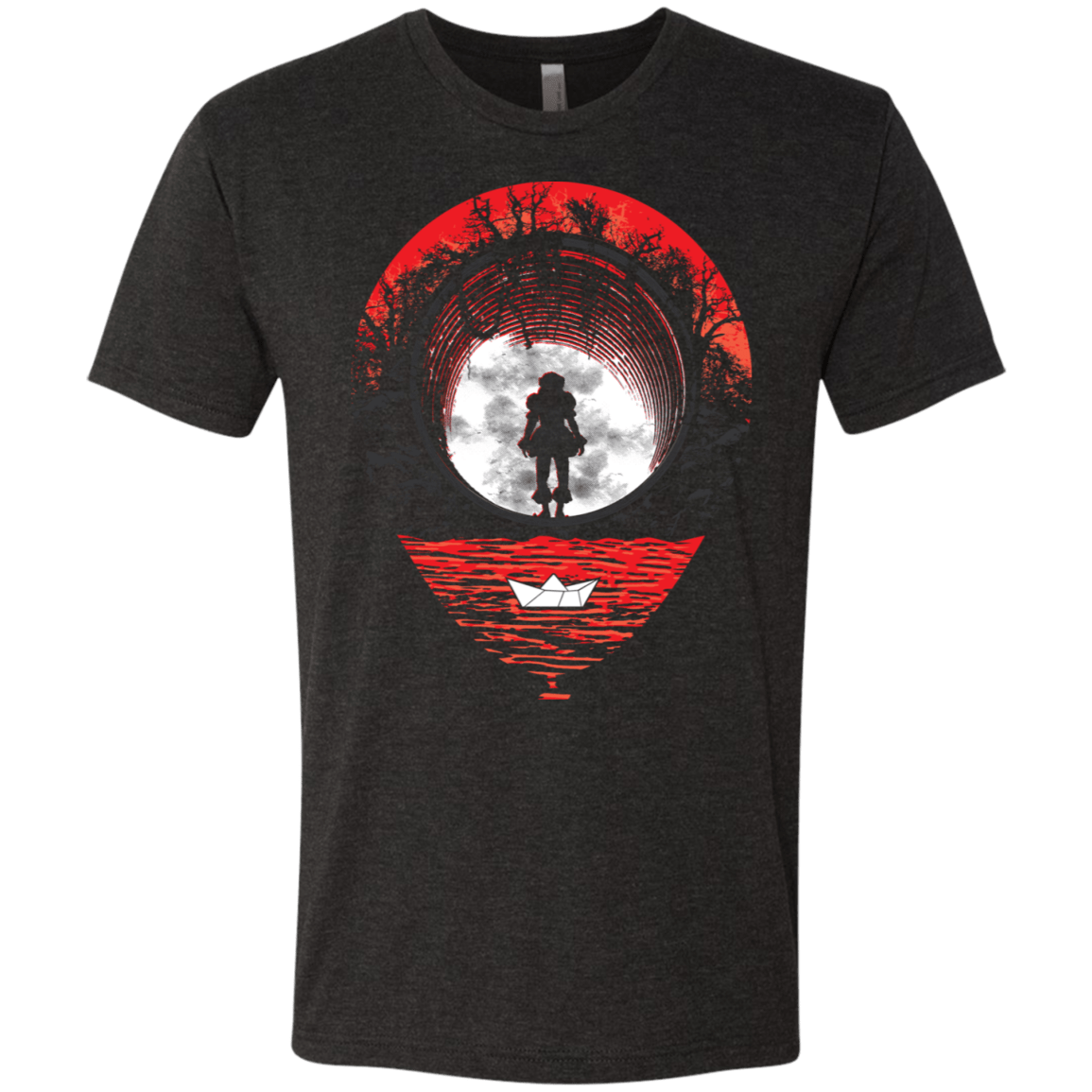 T-Shirts Vintage Black / S Fear The Clown Men's Triblend T-Shirt