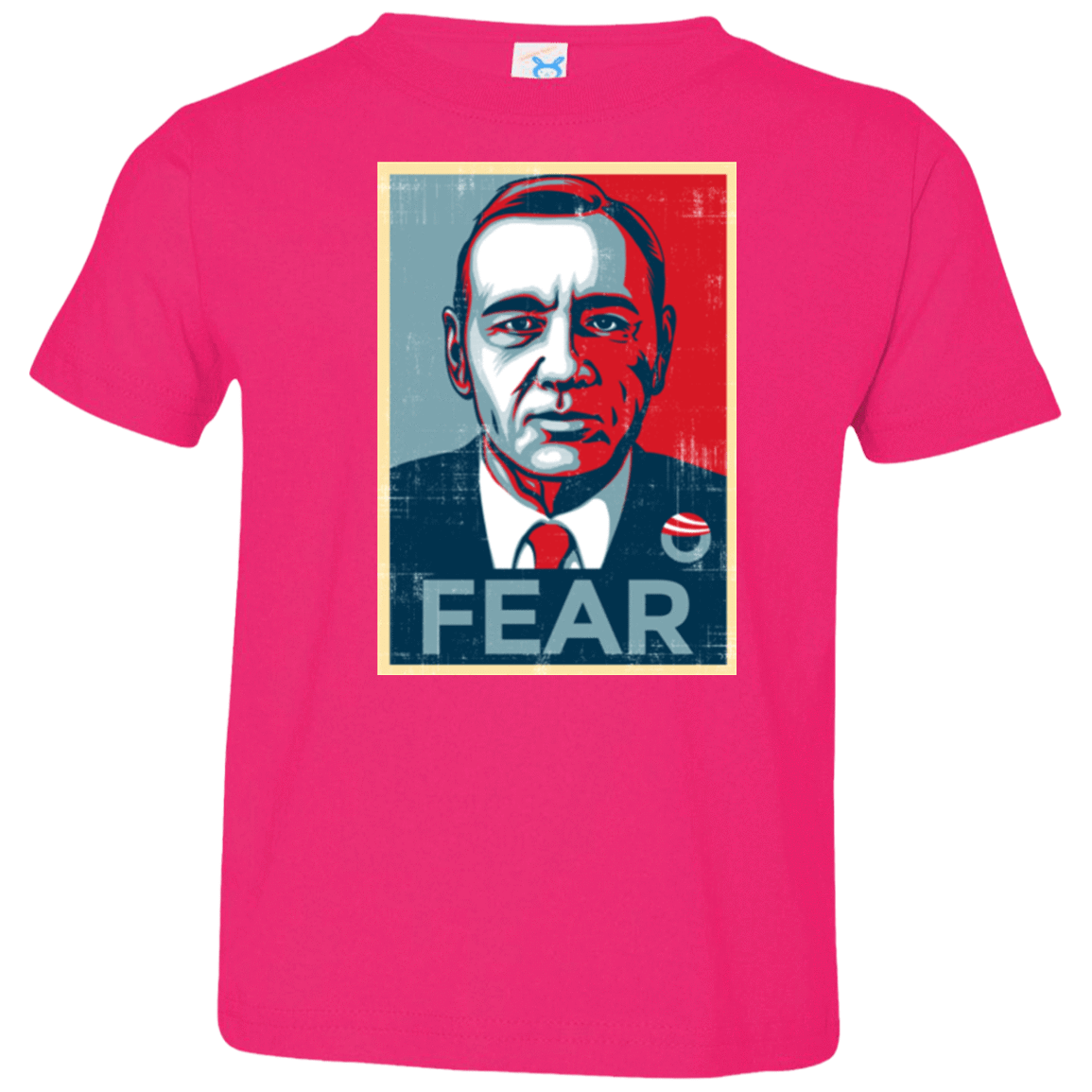 T-Shirts Hot Pink / 2T fear Toddler Premium T-Shirt