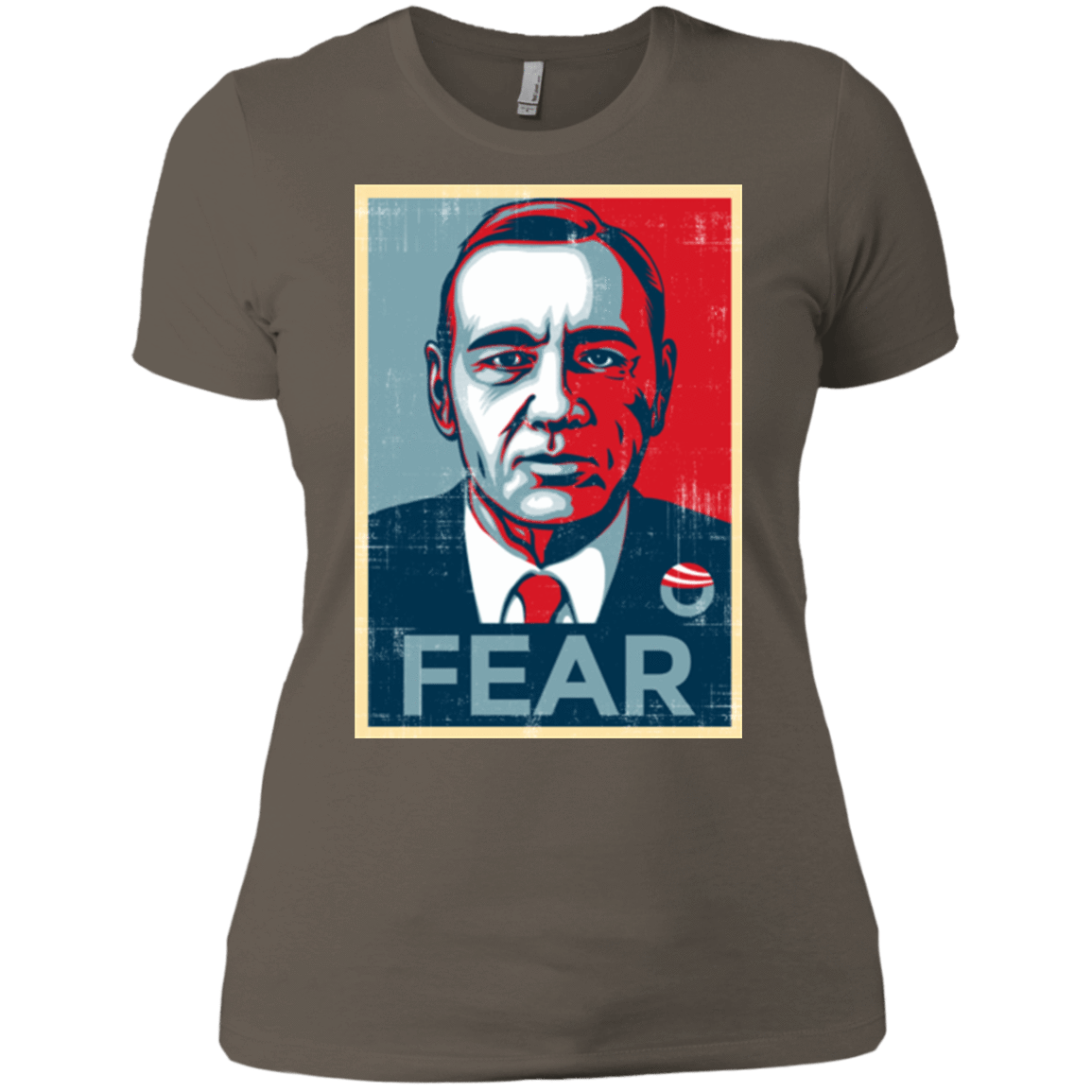 T-Shirts Warm Grey / X-Small fear Women's Premium T-Shirt