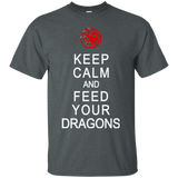 T-Shirts Dark Heather / Small Feed dragons T-Shirt