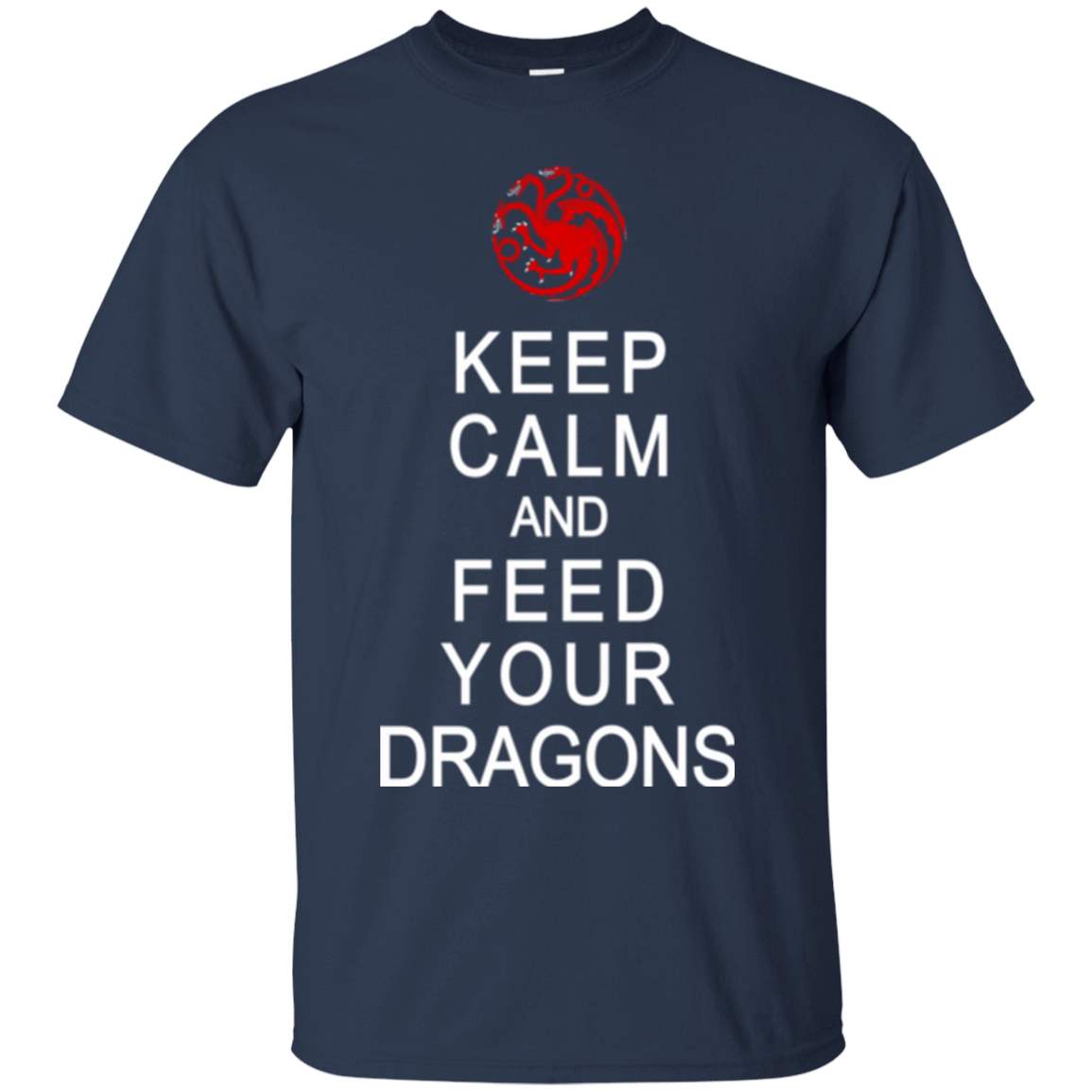 T-Shirts Navy / Small Feed dragons T-Shirt