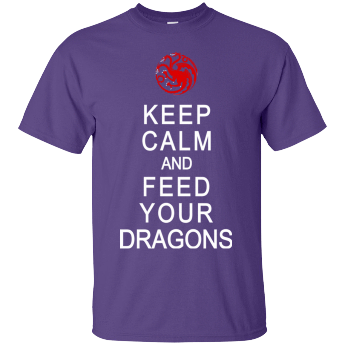 T-Shirts Purple / Small Feed dragons T-Shirt