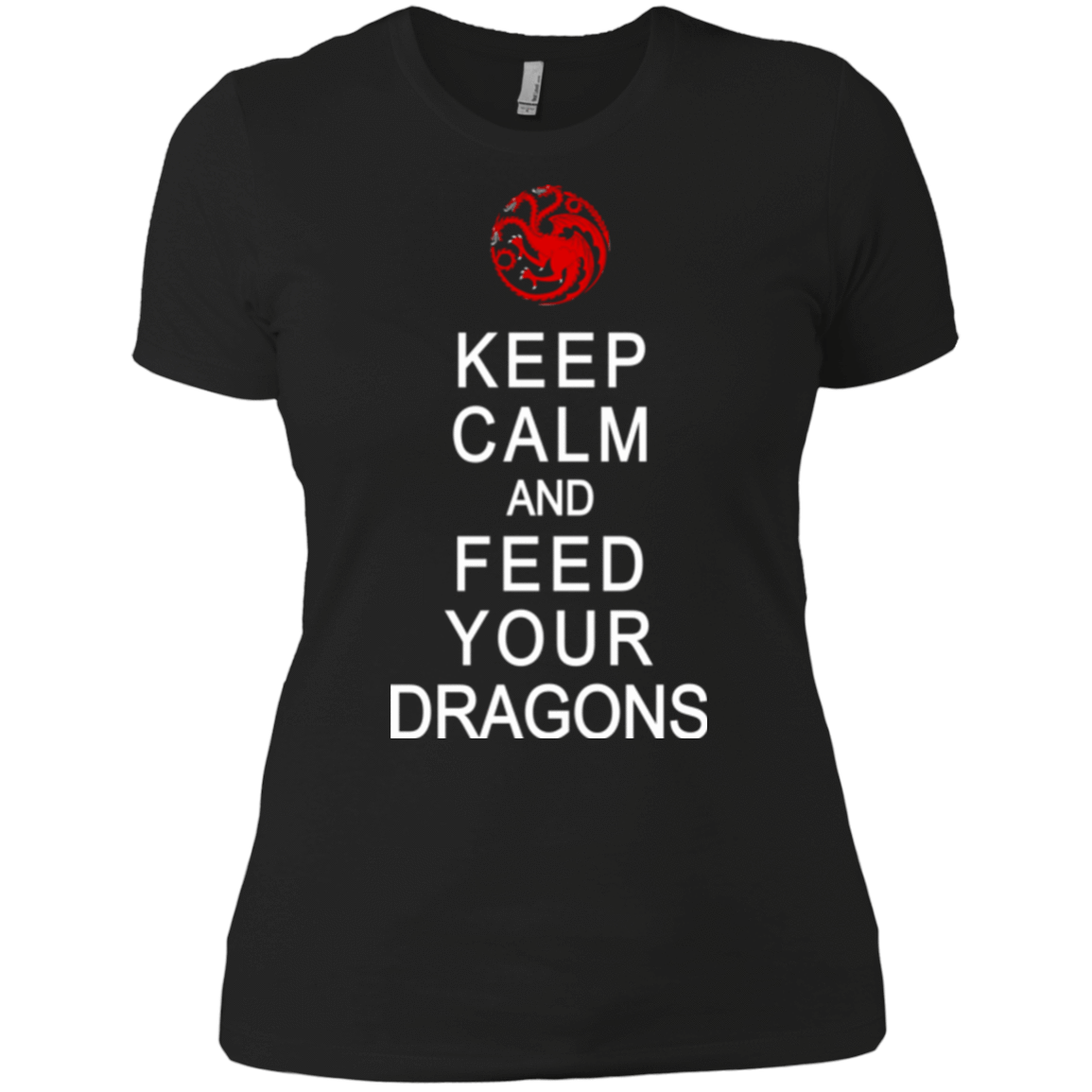 T-Shirts Black / X-Small Feed dragons Women's Premium T-Shirt