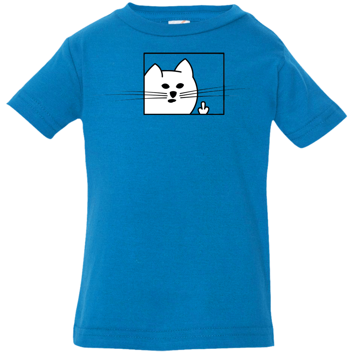 T-Shirts Cobalt / 6 Months Feline Flip Infant Premium T-Shirt