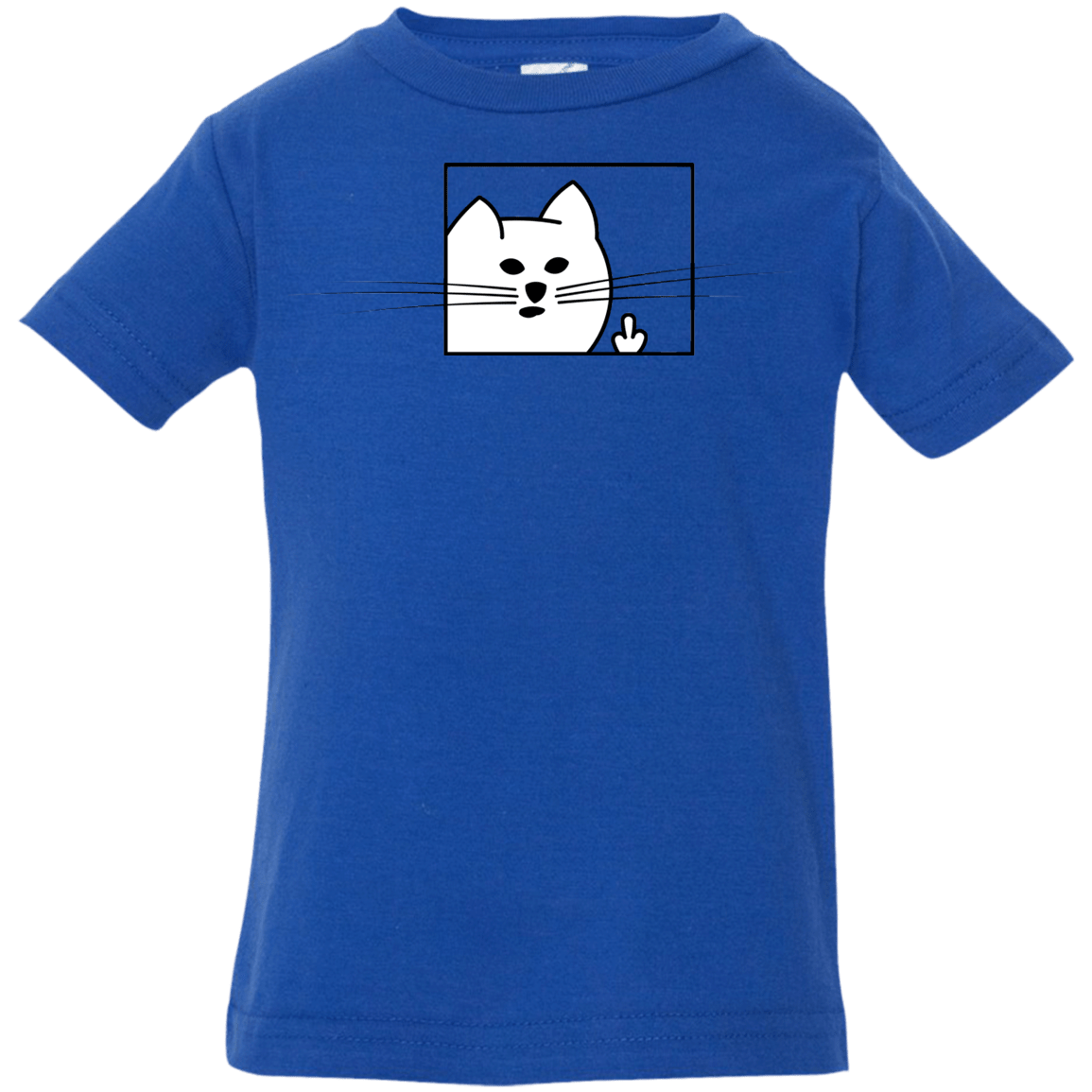 T-Shirts Royal / 6 Months Feline Flip Infant Premium T-Shirt