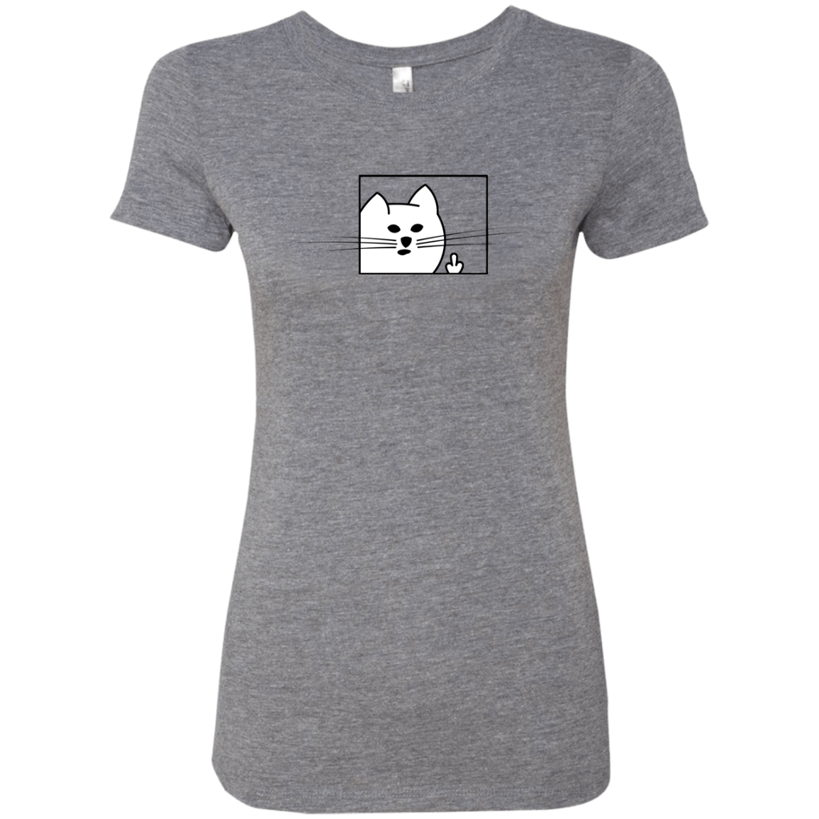 T-Shirts Premium Heather / S Feline Flip Women's Triblend T-Shirt