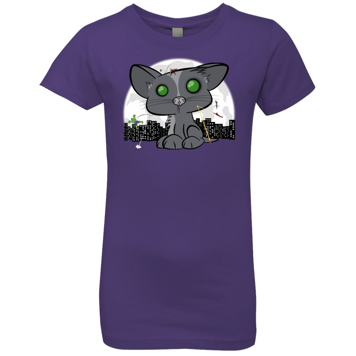 T-Shirts Purple Rush / YXS Felinity War Girls Premium T-Shirt