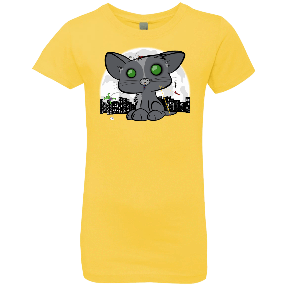 T-Shirts Vibrant Yellow / YXS Felinity War Girls Premium T-Shirt