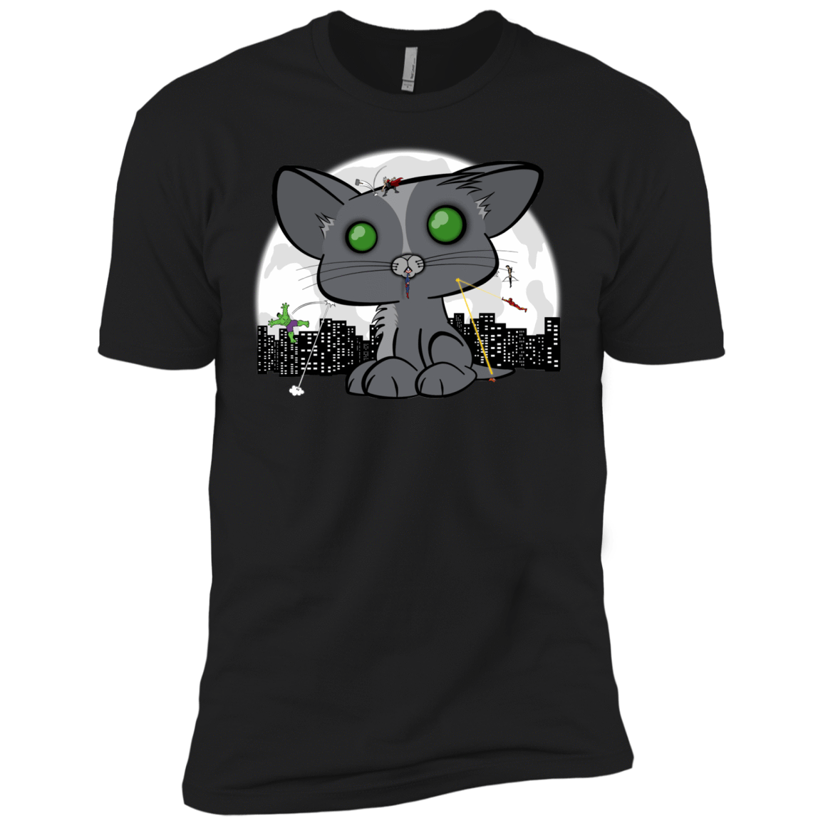 T-Shirts Black / X-Small Felinity War Men's Premium T-Shirt