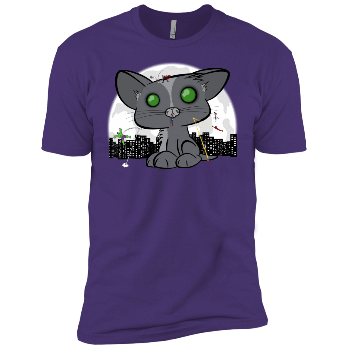 T-Shirts Purple / X-Small Felinity War Men's Premium T-Shirt