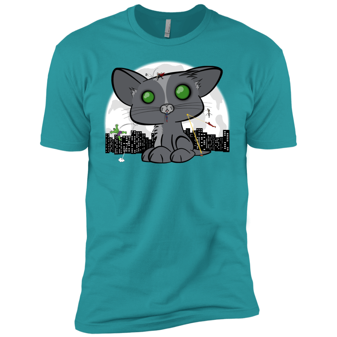 T-Shirts Tahiti Blue / X-Small Felinity War Men's Premium T-Shirt