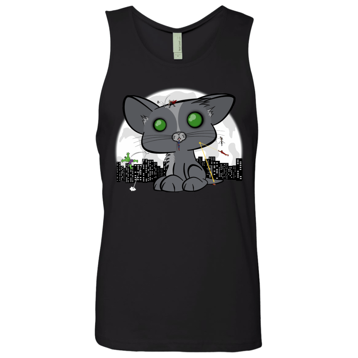 T-Shirts Black / Small Felinity War Men's Premium Tank Top