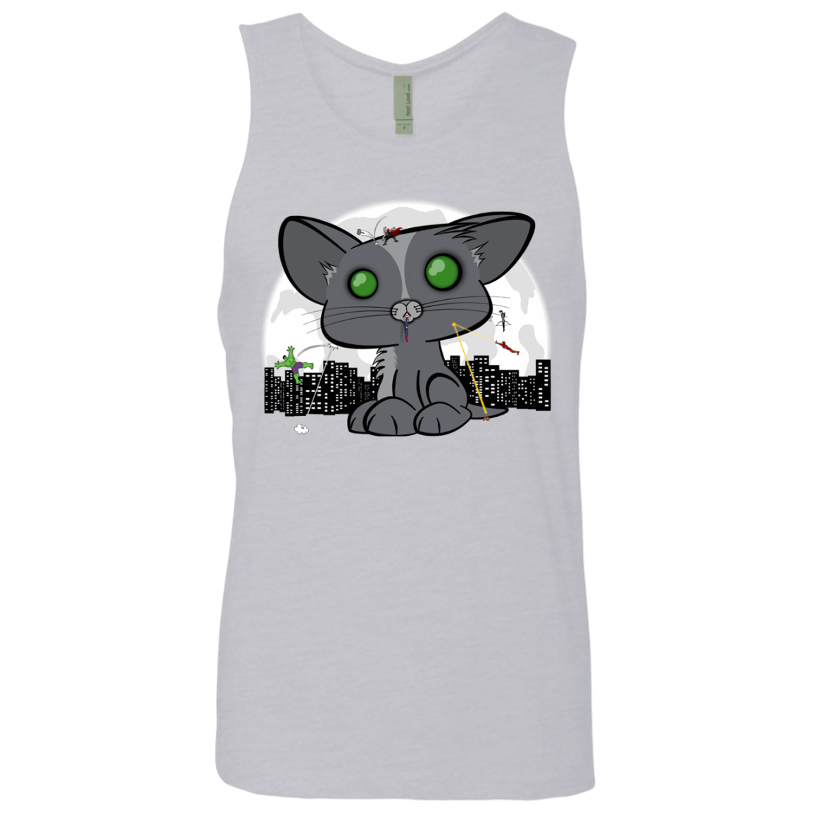 T-Shirts Heather Grey / Small Felinity War Men's Premium Tank Top