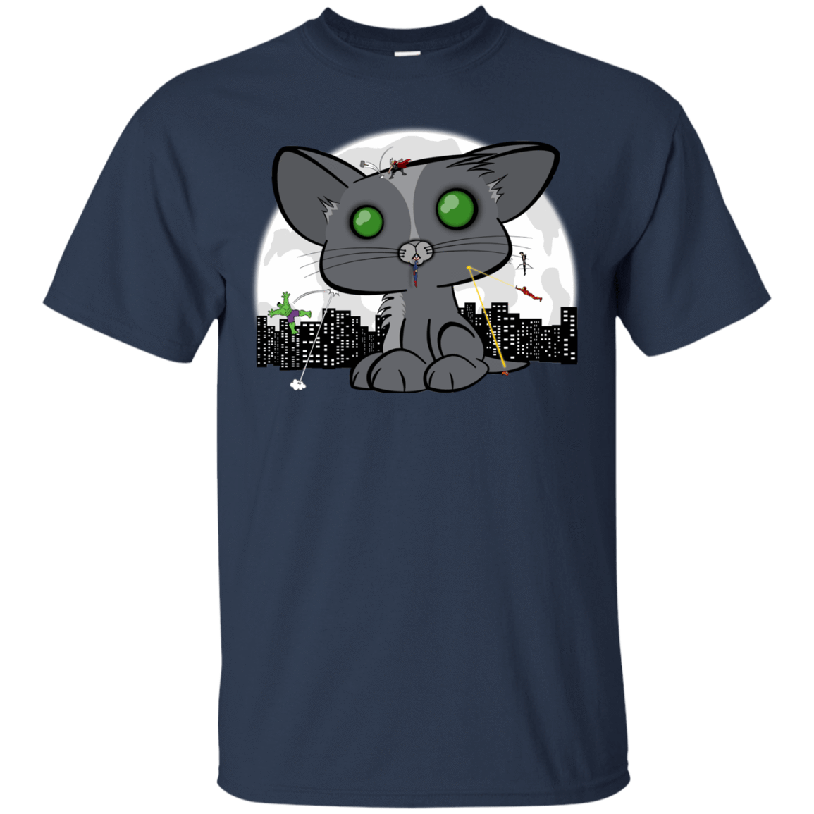T-Shirts Navy / Small Felinity War T-Shirt